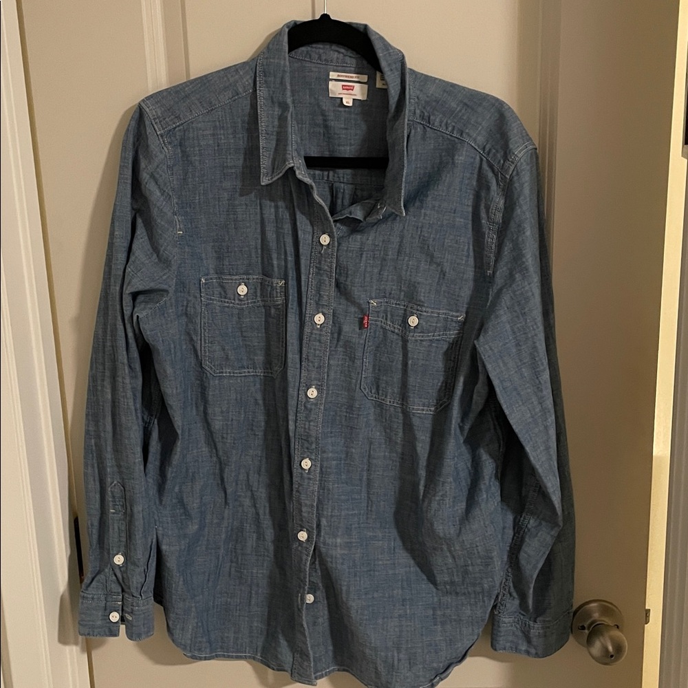 Levi's Classic Blue Denim Shirt